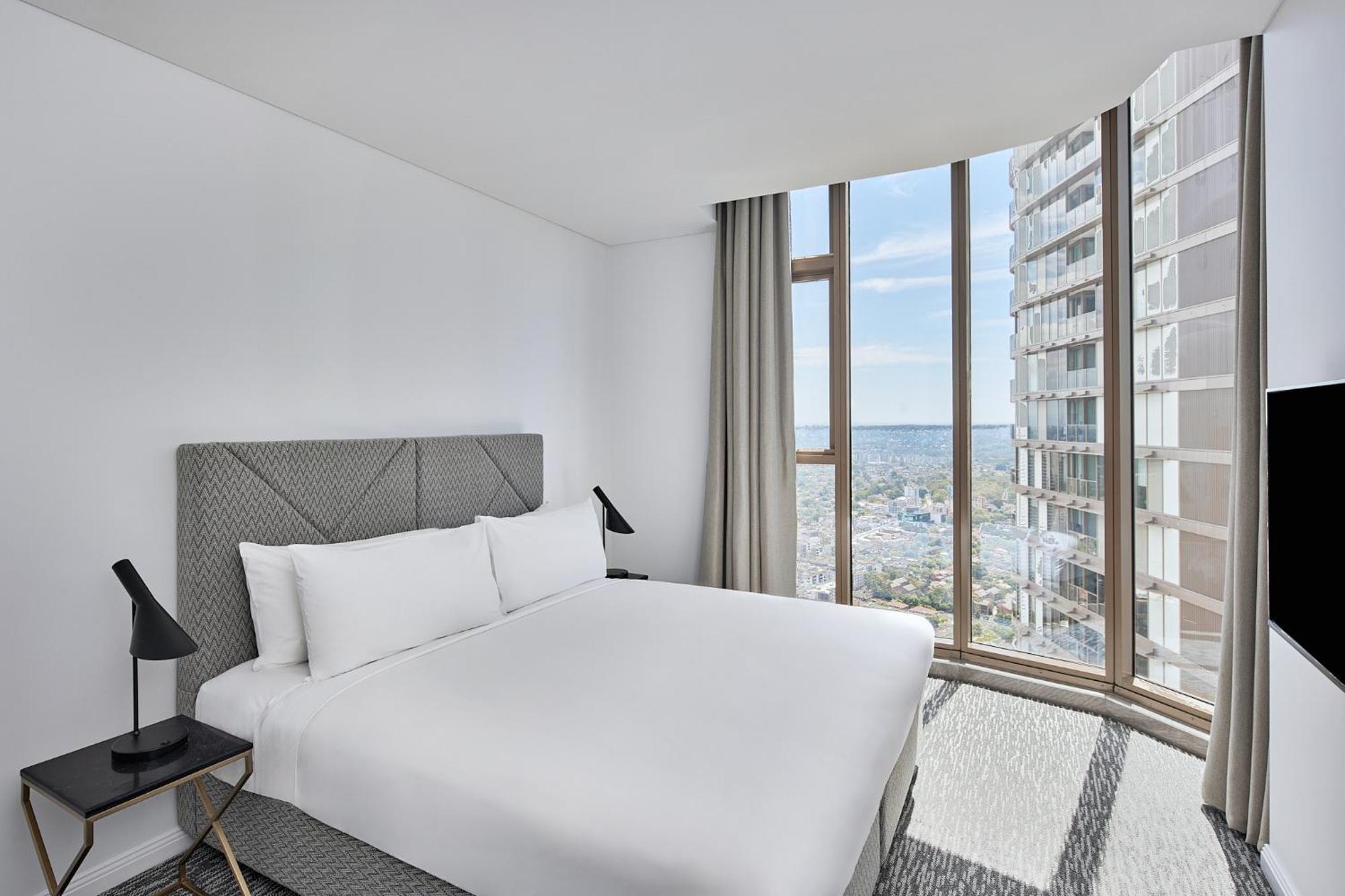 Meriton Suites George Street, Parramatta Sidney Exterior foto
